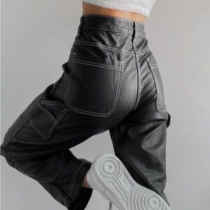 Black Leather Pants Urban Outfitters